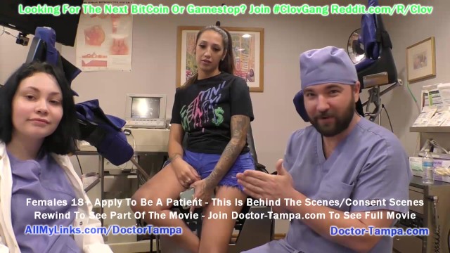 $CLOV Stefania Mafra's Gyn Exam By Nurse Lenne Lux On Caught By Doctor Tampa POV Cams @GirlsGoneGyno Latina Porn